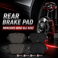 Rear Front Brake Pad Set 0004205702 Compatible With Mercedes Benz GLC X253
