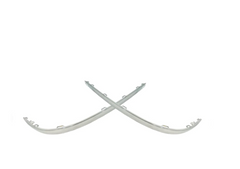 Rear Bumper Chrome Left 4N08535552ZZ & Right 4N08535562ZZ Compatible With Audi A8 (4N) (2018-2022) Tag No.175