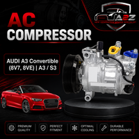 AC Compressor 5Q0820803D Compatible With AUDI A3 Convertible (8V7, 8VE) | A3 / S3