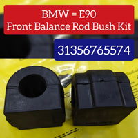Front Stabilizer Sway Bar Bushing Kit 31356765574 Compatible With BMW 3 Series (E90) & 3 Convertible (E93) & Z4 Roadster (E89)