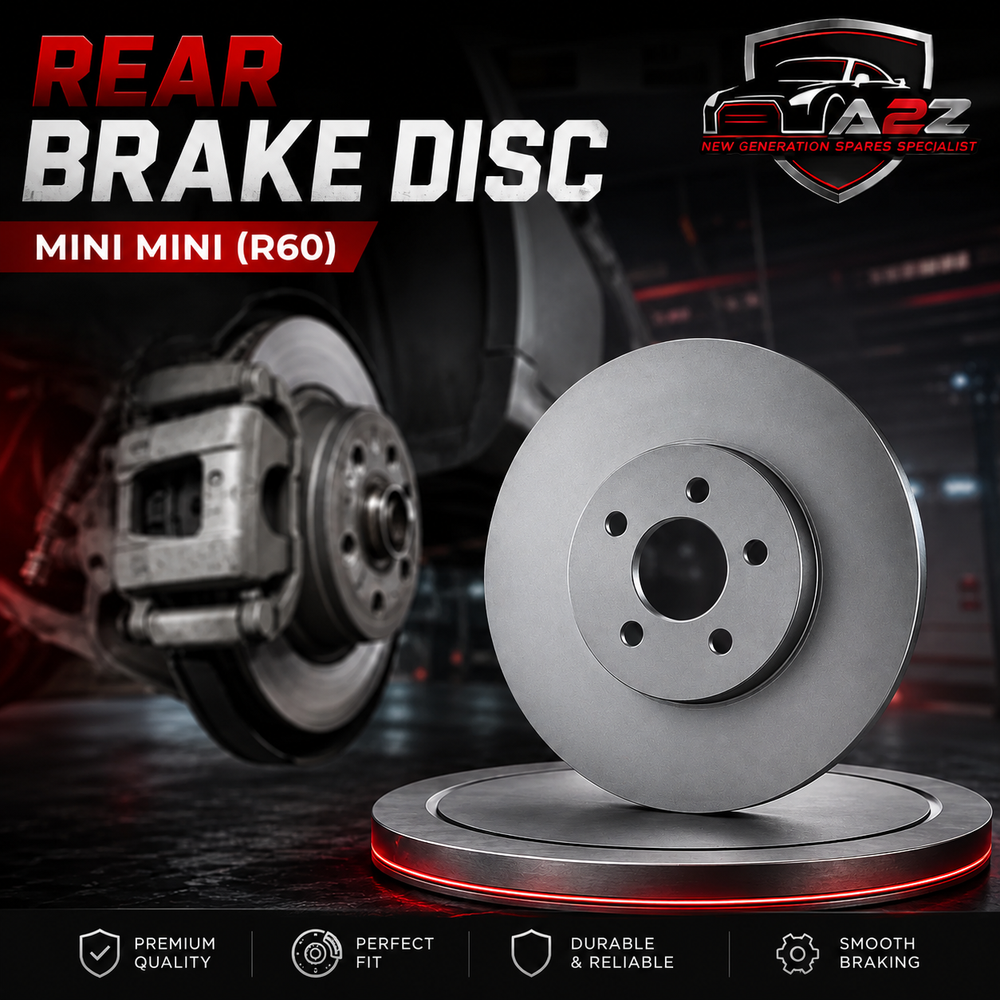 Rear Brake Disc Set 34209804830 34219811539 9804830 9811539 Compatible With MINI MINI (R60)