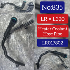 Heater Coolant Hose Pipe LR017802 Compatible With Land Rover Range Rover Sport (L320) Tag No.835