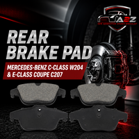 Rear Brake Pad A0064206120 2425301 P050068 Compatible With MERCEDES-BENZ C-CLASS W204 & E-CLASS Coupe C207