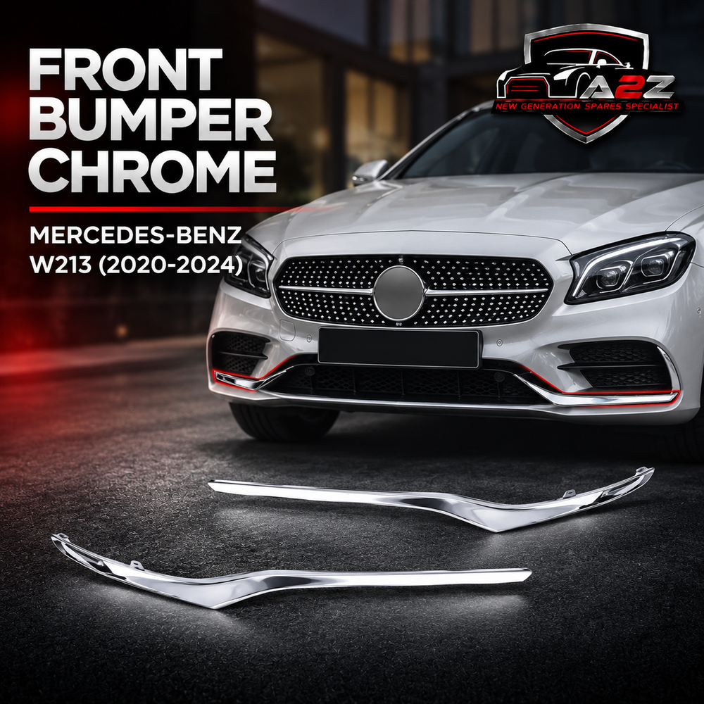 Front Bumper Chrome Left 2138852103 & Right 2138852203 Compatible With Mercedes-Benz E-CLASS W213 (2020-2024) Tag No.274
