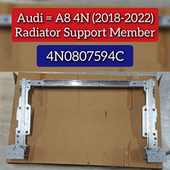 Radiator Support Member 4N0807594C Compatible With Audi A8 (4N) (2018-2022)