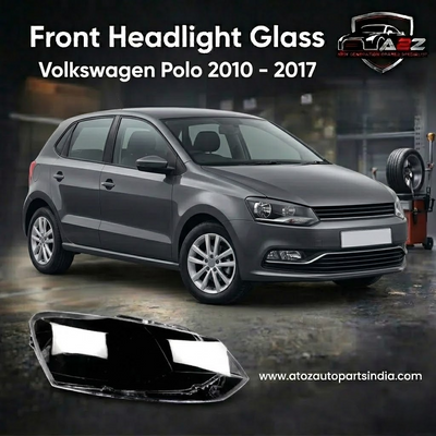 Front Headlight Glass Compatible With Volkswagen Polo (2010-2017)