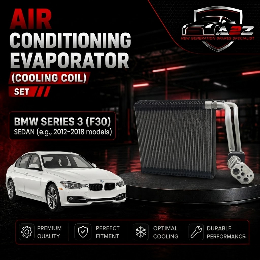 Air Conditioning Evaporator (Cooling Coil) 64119229487 Compatible with BMW Series 3 (F30, F80) & Series 3 Gran Turismo (F34)