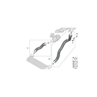 Charge Air Intake Hose Pipe 11617803748 Compatible With BMW 5 series E60 Tag No.929