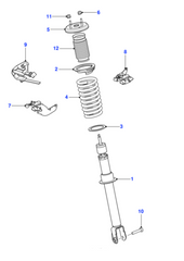 Height Level Sensor C2D23152 Compatible With JAGUAR XF I (X250) XJ (X351) XK II Convertible (X150) XK II Coupe (X150)