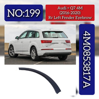 Rear Left Fender Eyebrow 4M0853817A Compatible With Audi Q7 (4M) (2016-2020) Tag No.199