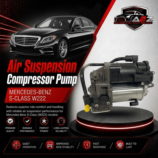 Air Suspension Compressor Pump 2223200504 2223200604 0993200104 Compatible With MERCEDES-BENZ S-CLASS W222