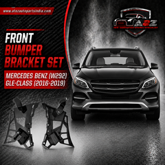 Front Bumper Bracket Left 2926200100 & Right 2926200200 Compatible With Mercedes Benz (W292) GLE-Class (2016-2019) Tag No.1002