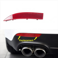 Rear Bumper Light Reflactor Set Left 97063148701 & Right 97063148801 Compatible With Porsche Panamera (2014-2017) Tag No.177