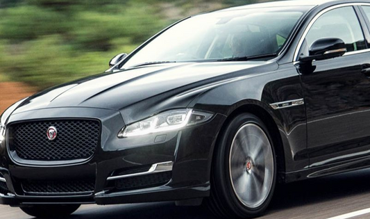 Black Chrome Show Grill Compatible With Jaguar XJL (2016-19)