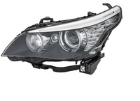 Complete Headlight (New) Assembly ( Bi-Xenon) Left 63127045691 & Right 63127045692 Compatible With BMW E60 E61 2007-2010