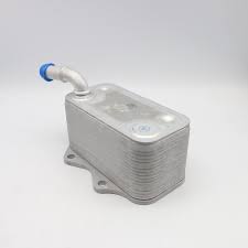 Oil Cooler 06D117021 06D117021C 06F115397E 06F115397F 06F115397J 06F115397K 06F115397H Only cooler For Audi A3 A4 A6 Tag-O-12