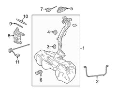 Fuel Pump 2054704900 Compatible With MERCEDES-BENZ C-CLASS (W205) & E-CLASS (W213) & GLC (X253) No:- 87