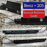 Sunroof Guide Rail Frame Track Compatible With Mercedes-Benz C-CLASS W205 & GLC C253 Skylight guide bracket