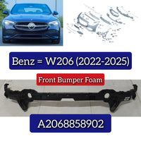 Front Bumper Foam 2068858902 A2068858902 Compatible With Mercedes Benz GLE W206 (2022-25)