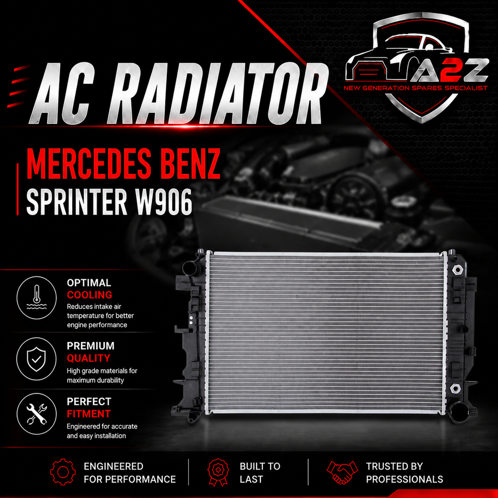 Engine Cooling Radiator 9065000202 Compatible With Mercedes Benz Sprinter W906