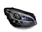 Complete Headlight Headlamp Assy Left A2059068905 (6 Pin) & Right A2059069005(4 Pin) (Without Blaster) Compatible With MERCEDES-BENZ C-CLASS (W205) (2021-2022) Tag No.110