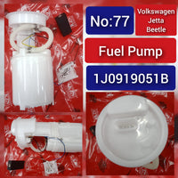 Fuel Pump 1J0919051B 1J0919087J Compatible With SKODA OCTAVIA I (1U2) & VW NEW BEETLE (9C1, 1C1) Tag No.77