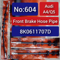 Front Brake Hose Pipe 8K0611707A 8K0611707B 8K0611707C 8K0611707D 8K0611707E Compatible with AUDI A4 Q5 Tag-H-604