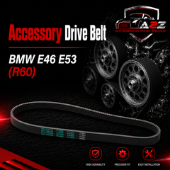 Accessory Drive Belt 11287512762 Compatible With BMW E46 E53