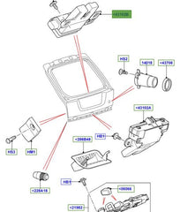 Tailgate Door Latch FQR500170 Compatible With RANGE ROVER SPORT I (L320)