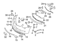 Parking Distance Control Sensors 2125420018 For MERCEDES-BENZ E-CLASS W212 & S-CLASS W221 Tag-PS-04