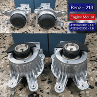 Engine Mounting Left A2132402400 Right A2132402500 Compatible With MERCEDES-BENZ E-CLASS (W213)