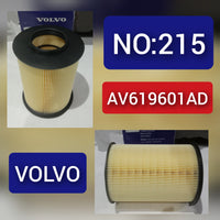 Air Filter AV619601AD & E1010L & LX1780/3 Compatible With VOLVO V40 Cross Country (526) & V40 Hatchback (525) Tag No.215