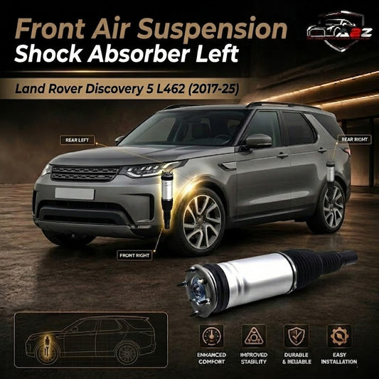 Front Air Suspension Shock Absorber Left LR123712 Compatible With Land Rover Discovery 5 L462 (2017-25)