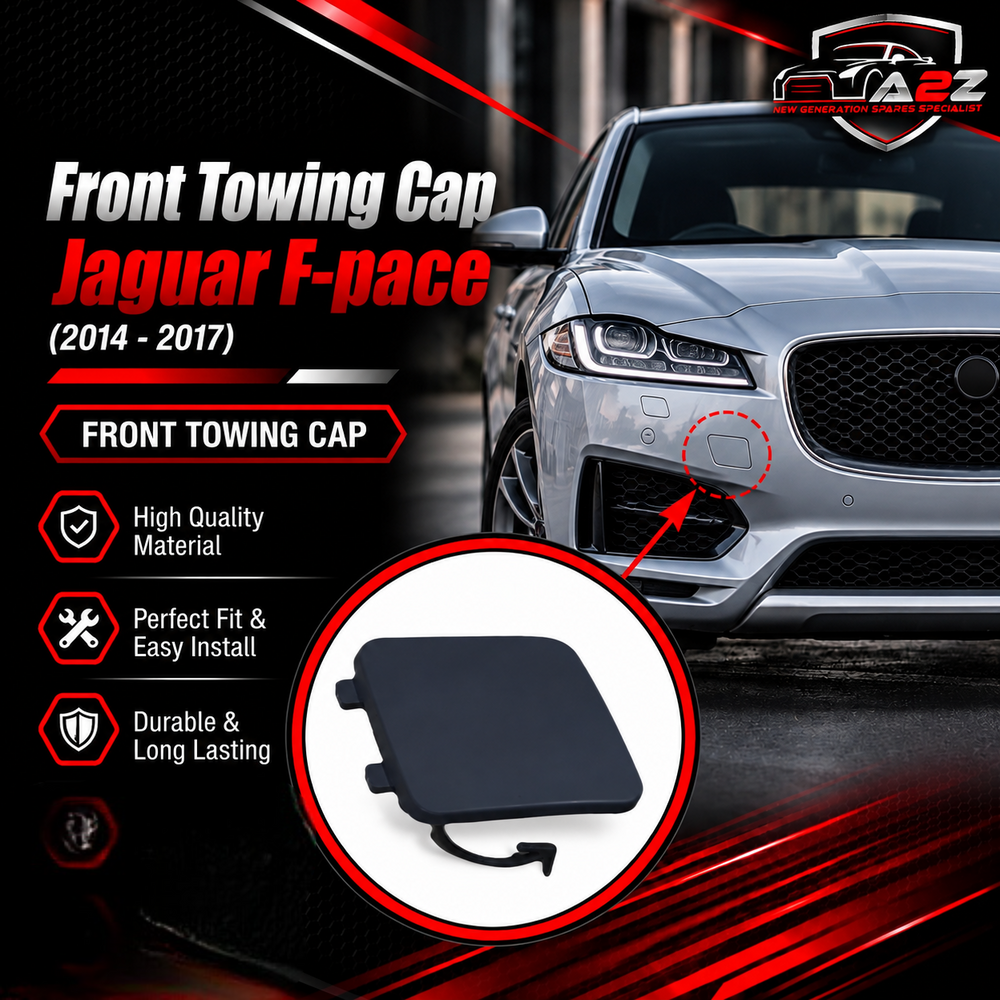 Front Towing Cap T2R2870 Compatible With Jaguar F-pace (2014-2017) Tag No.817