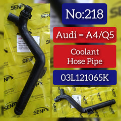 Coolant Hose Pipe 03L121065K For AUDI A4 Q5 Tag-H-218