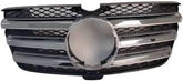 Show Grill Without Logo 1648803185 Compatible With Mercedes-Benz GL-Class W164 (2010-2012) Tag 142