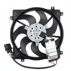 Engine Cooling Fan Motor Fan Assembly (Small) 7L0959455F Compatible With AUDI Q7 (4LB) & PORSCHE CAYENNE (9PA) & VW TOUAREG (7LA, 7L6, 7L7)