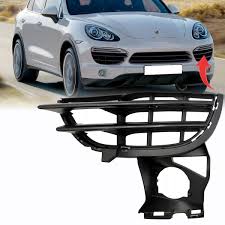 Fog Lamp Chrome Compatible With Porsche Cayenne (2011) Fog Lamp Chrome Left 95850568120 & Right 95850568220 Fog No.154