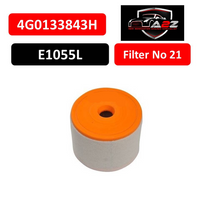 Air Filter 4G0133843H & E1055L & LX2607/2 4G0133843K Compatible With AUDI A6 C7 (4G2, 4GC) | A6 / S6 & A6 C7 Avant (4G5, 4GD) | A6 / S6 Tag :21