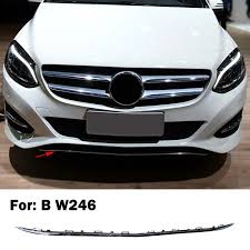 Front Bumper Chrome 2468852321 & 2468852121 Compatible With MERCEDES-BENZ B-CLASS Sports Tourer (W246, W242) 2015-2018 Tag No.147