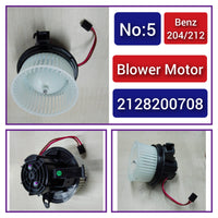 AC Heater Blower Motor 2128200708 A2128200708 Compatible With MERCEDES-BENZ C-CLASS (W204) & E-CLASS (W212) & CLS (C218) Tag-BM-05
