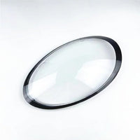 Front Headlight Glass Black Compatible With Porsche 911 (2012 - 2019)