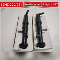 Headlight Washer Nozzle Compatible With MERCEDES-BENZ S-CLASS W220/W221 Headlight Washer Nozzle Left 2218601347 2218600147 A2218600147 & Right 2218601447 2218600247 A2218600247