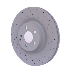 Rear Brake Disc Set 2204230112 Compatible With Mercedes Benz W220 W215