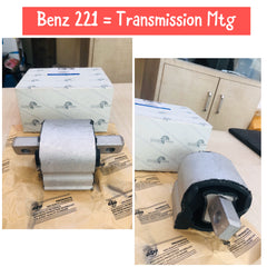 Transmission Motor Mount 2122400418 Compatible With MERCEDES-BENZ C-CLASS W202 & CLS C219 & E-CLASS W210 & S-CLASS W220 W221