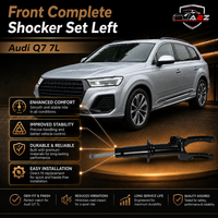 Front Complete Shocker Set Left 7L8413031J 7L8413031G 7L8413031E & Right 7L8413032J 7L8412303G 7L8412303E Compatible With Audi Q7 7L