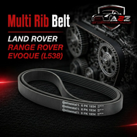 Multi Rib Belt 6PK1934 LR079263 Compatible With LAND ROVER RANGE ROVER EVOQUE (L538), (L551), (L550), (L462), (494) (CONTINENTAL)