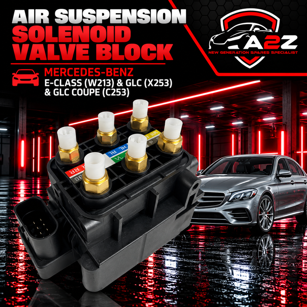 Air Suspension Solenoid Valve Block A0993200258 993200258 Compatible With MERCEDES-BENZ E-CLASS (W213) & GLC (X253) & GLC Coupe (C253)