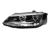 Headlight Headlamp Left Headlight Headlamp Left 1EL010395-11 & Right 1EL010395-21 (Without Blaster) Compatible With Volkswagen Jetta MK6 (Helogen)