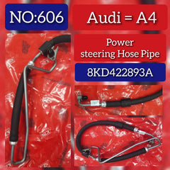 Power Steering Hose Pipe 8KD422893A Compatible with AUDI A4 Q5 Tag-H-606